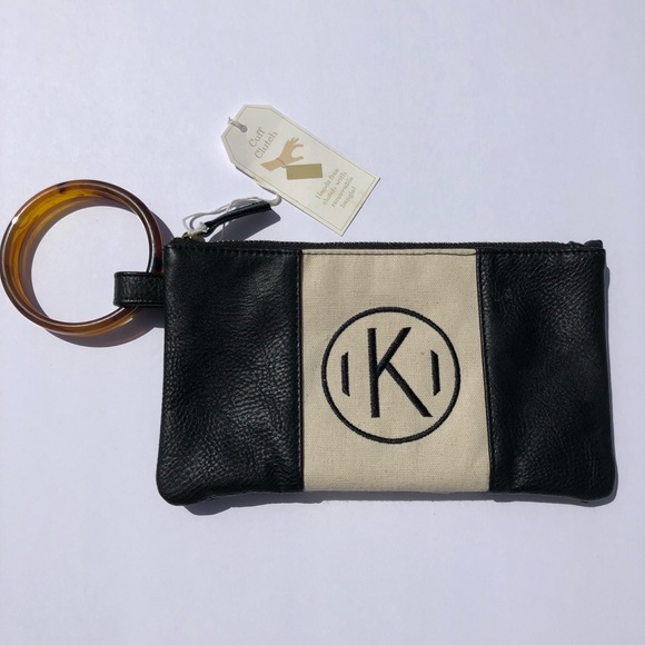 Letter K Monogram Clutch Bundle - Picture 5 of 8
